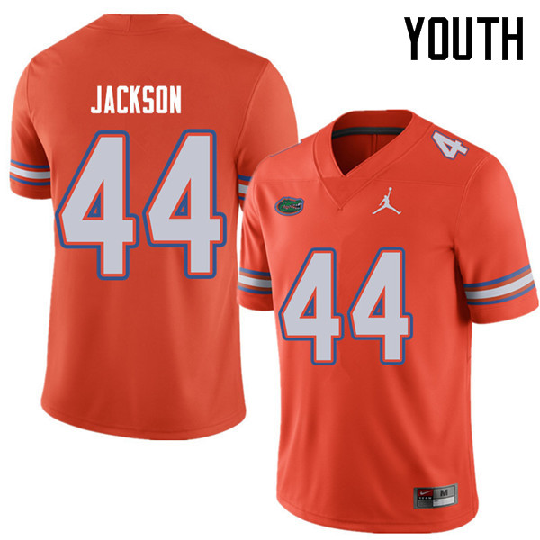 Jordan Brand Youth #44 Rayshad Jackson Florida Gators College Football Jerseys Sale-Orange